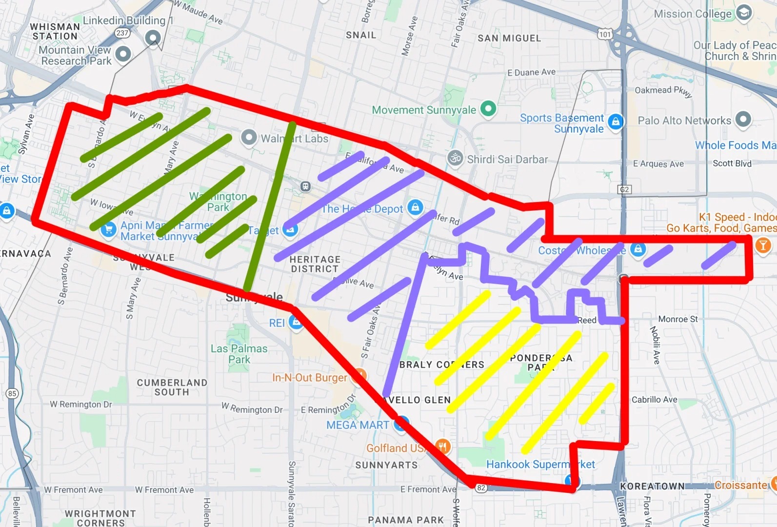 Sunnyvale 94086 区域分析